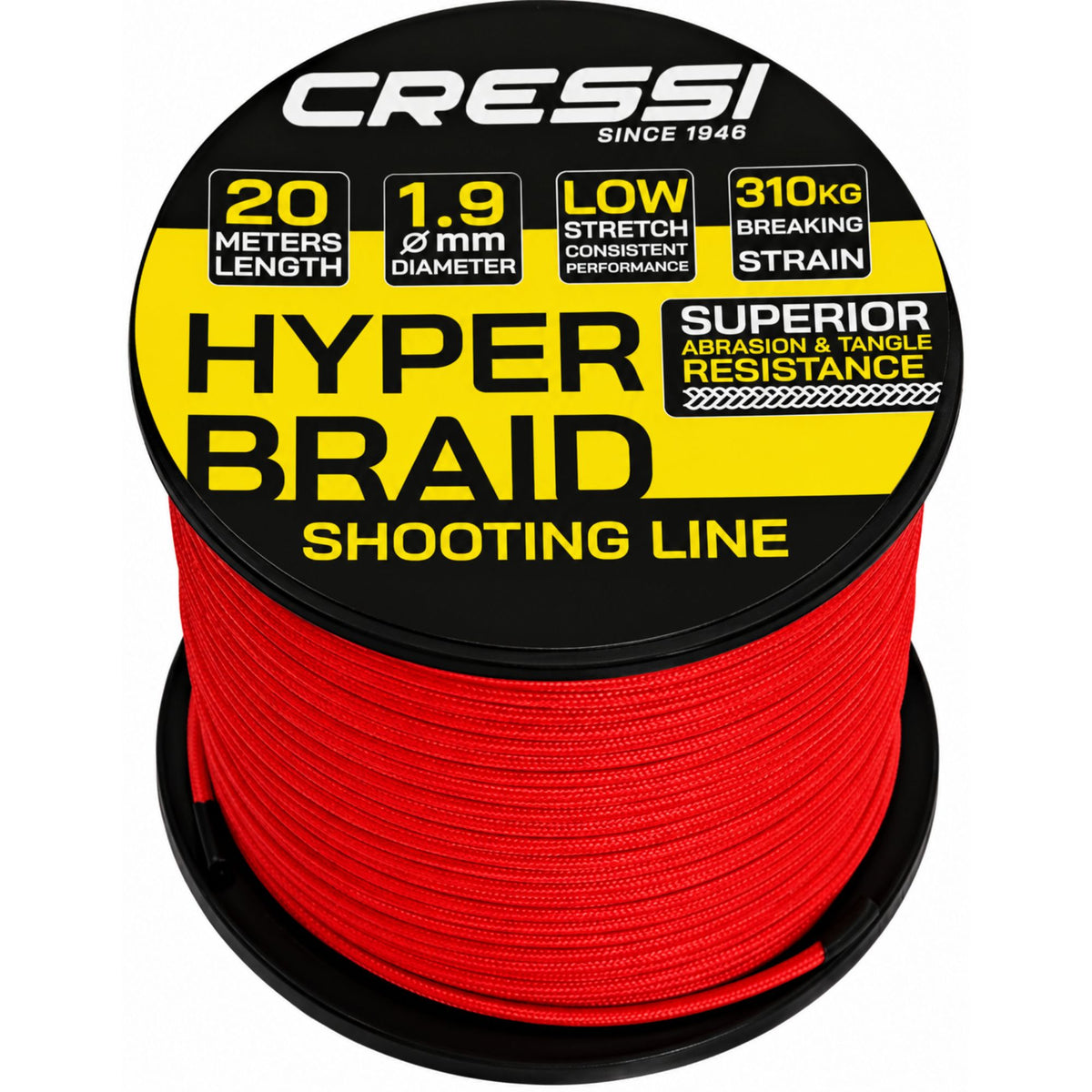 Linha Cressi Hyper Braid HD 1.9mm 20 Metros