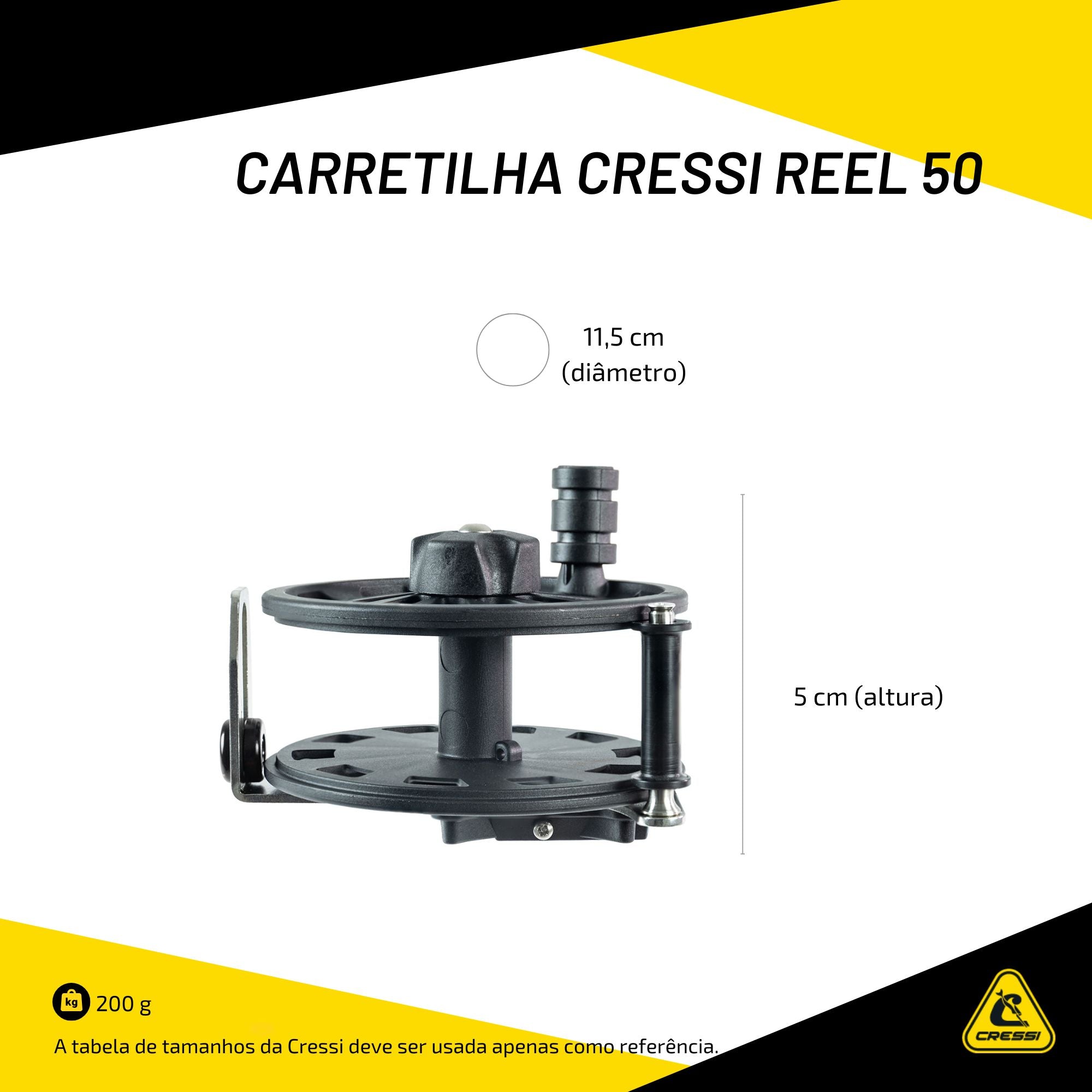 Carretilha Cressi Reel 50