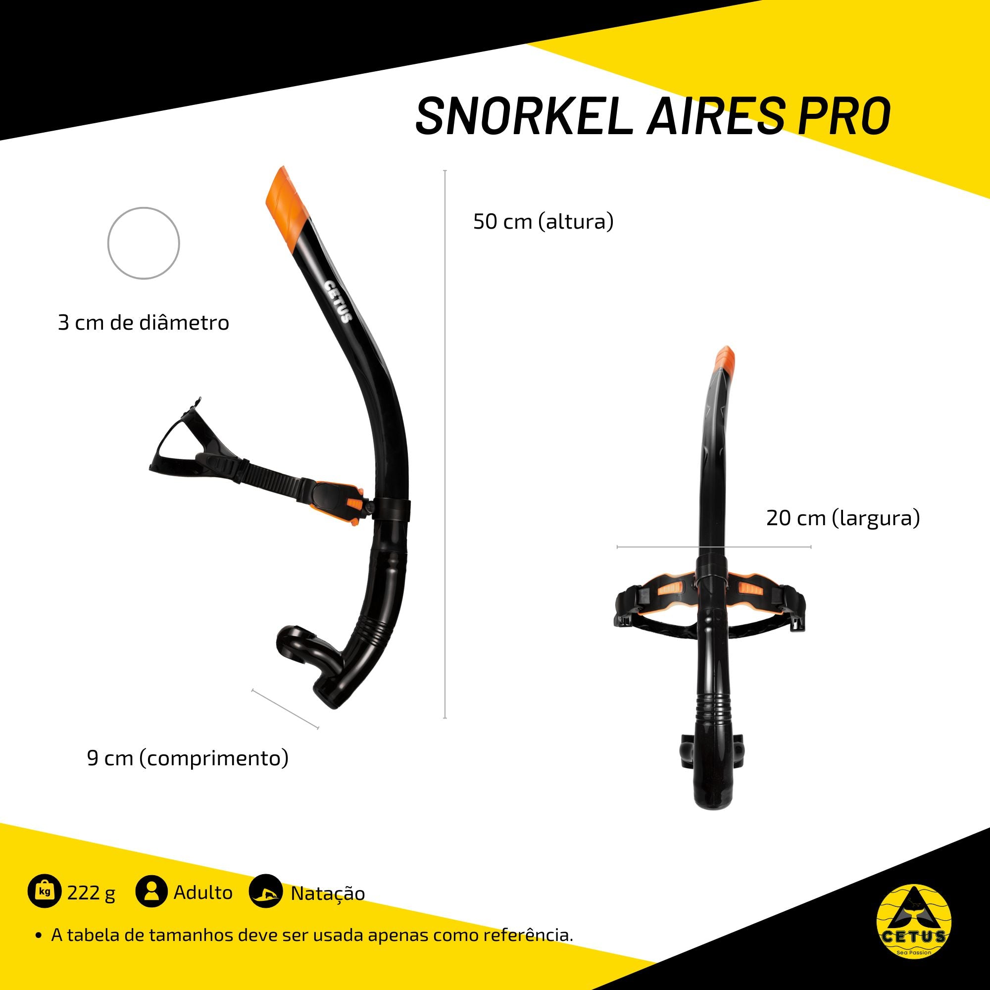 Snorkel Cetus Aires Pro