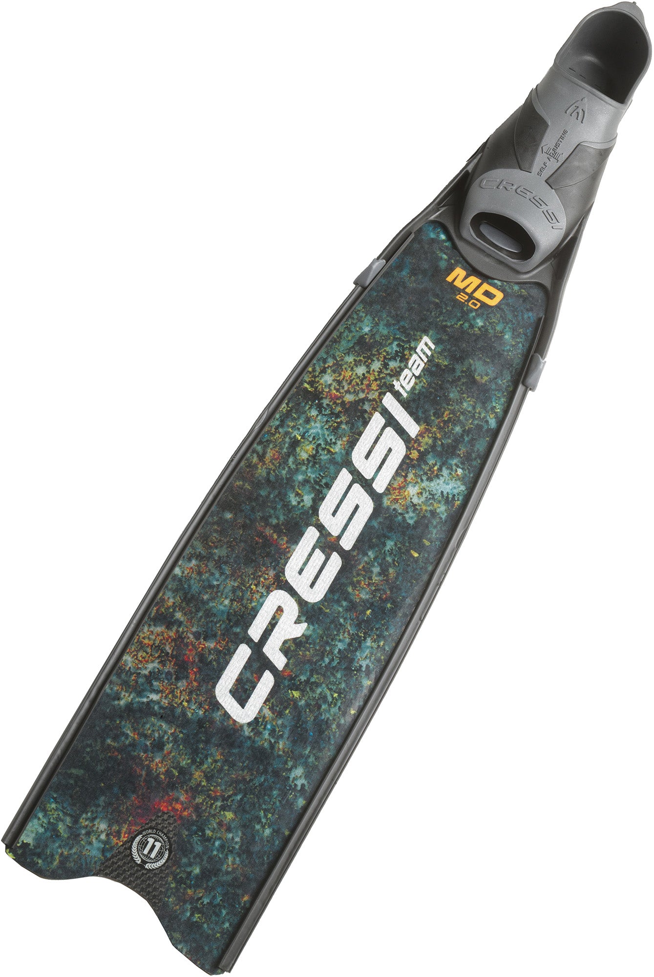 Nadadeira Cressi Gara Carbon Camu MD Turbo