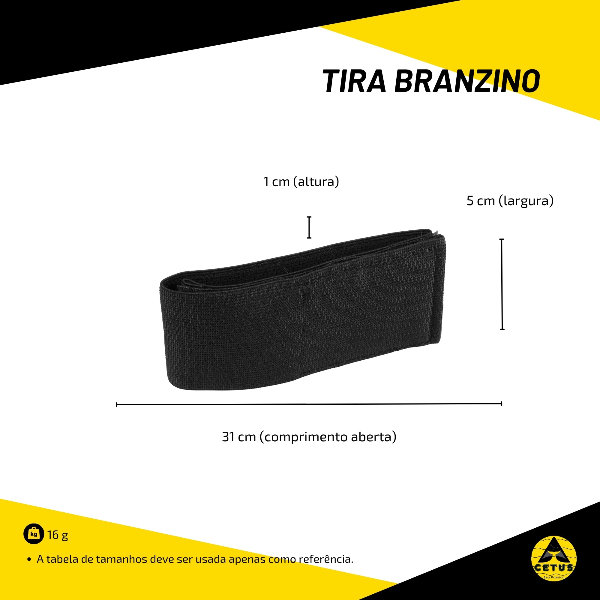 Tira de Faca Cetus Branzino