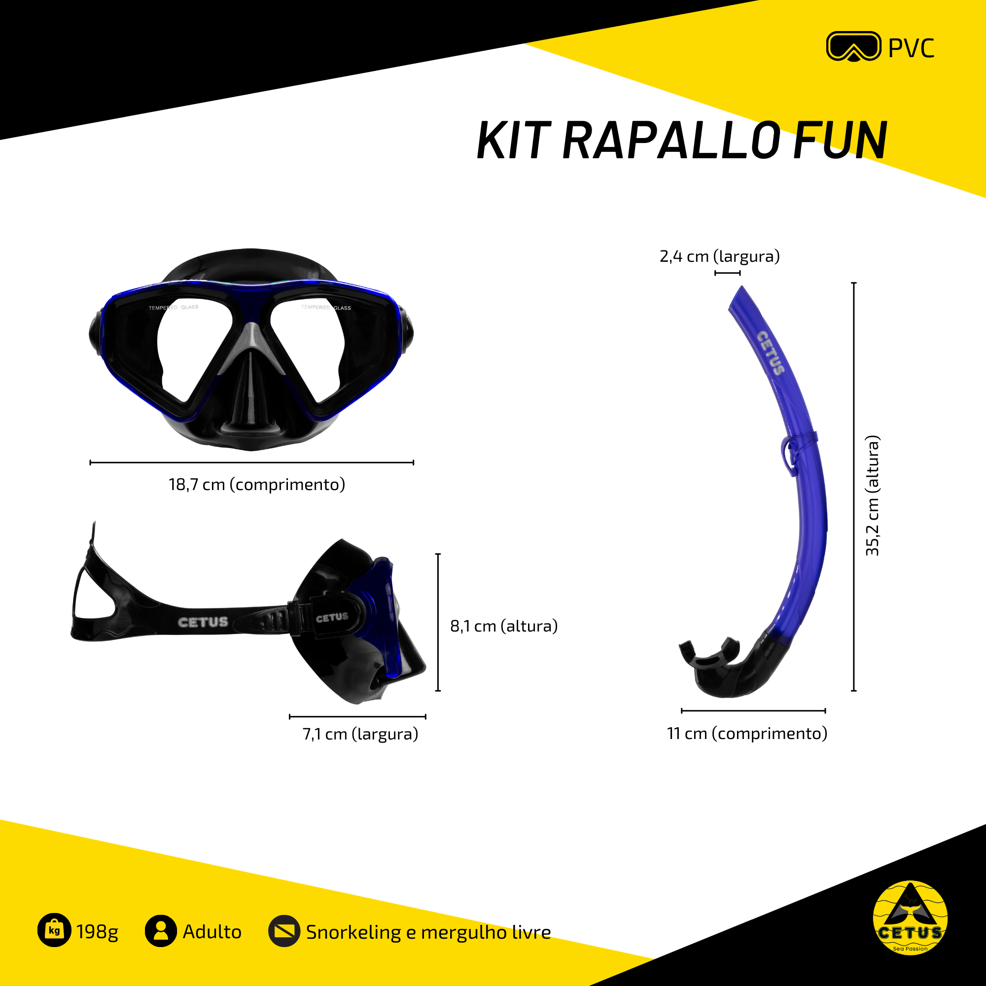Kit Cetus Rapallo Fun
