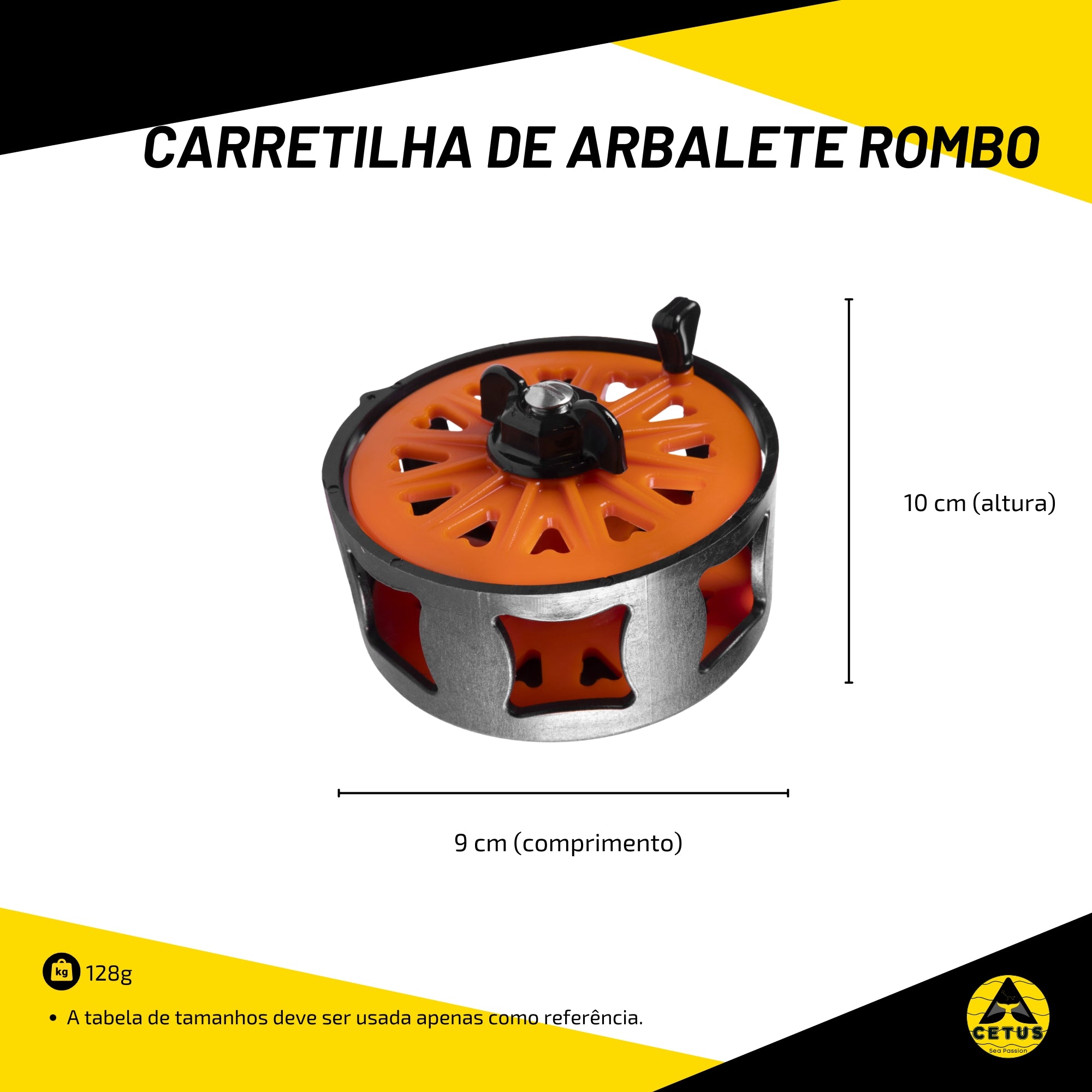 Carretilha de Arbalete Cetus Rombo